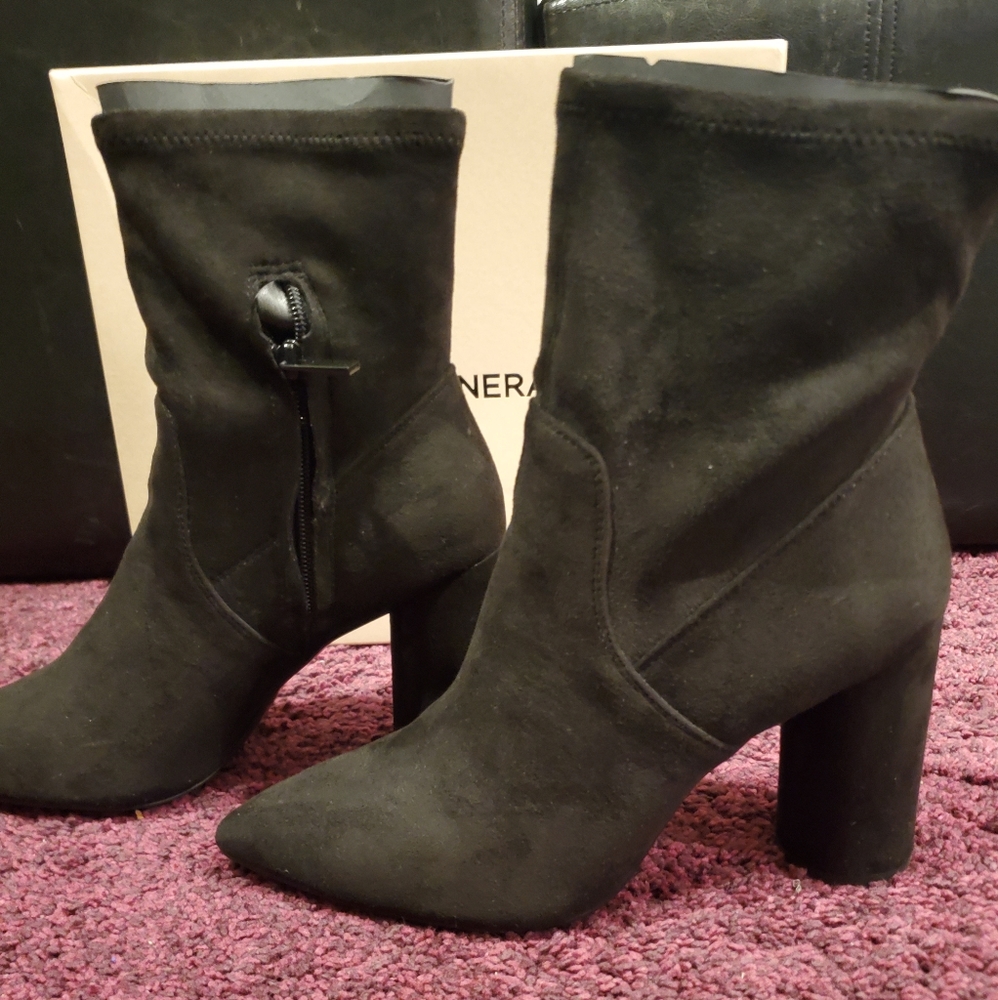 Like New Bcbgeneration Microsuede Pointed Booties - image 3